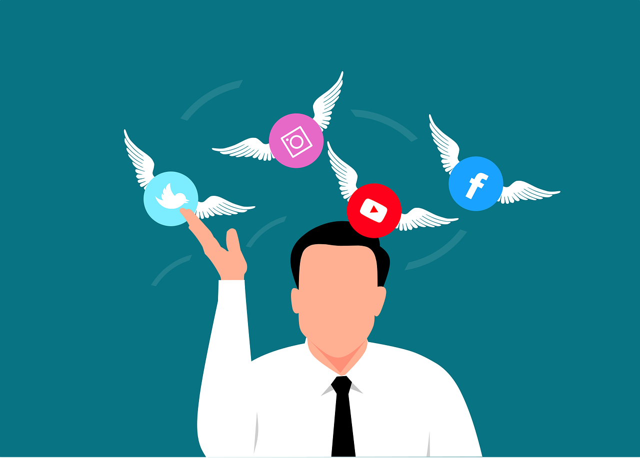 Entlastung oder Flucht zu Social Media 