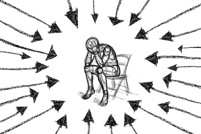 Heutige Gesamtstressbelastung